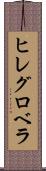 ヒレグロベラ Scroll