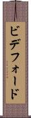 ビデフォード Scroll