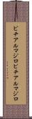 ピチアルマジロ Scroll