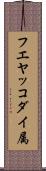 フエヤッコダイ属 Scroll