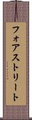 フォアストリート Scroll
