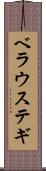 ベラウステギ Scroll