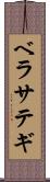 ベラサテギ Scroll