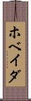 ホベイダ Scroll