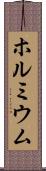 ホルミウム Scroll