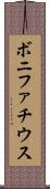 ボニファチウス Scroll