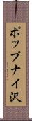 ポップナイ沢 Scroll
