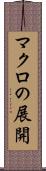 マクロの展開 Scroll