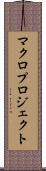 マクロプロジェクト Scroll
