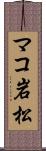 マコ岩松 Scroll