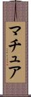 マチュア Scroll