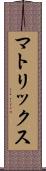 マトリックス Scroll