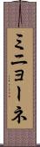 ミニョーネ Scroll