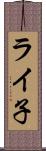 ライ子 Scroll