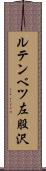 ルテンベツ左股沢 Scroll
