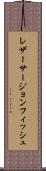 レザーサージョンフィッシュ Scroll