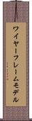 ワイヤーフレームモデル Scroll