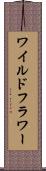 ワイルドフラワー Scroll