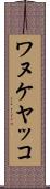 ワヌケヤッコ Scroll