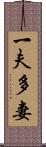 一夫多妻 Scroll
