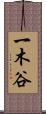 一木谷 Scroll