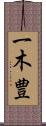 一木豊 Scroll