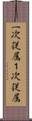 一次従属 Scroll
