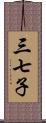 三七子 Scroll