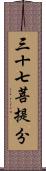 三十七菩提分 Scroll