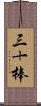 三十棒 Scroll