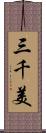 三千美 Scroll