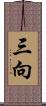 三向 Scroll