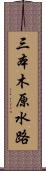 三本木原水路 Scroll