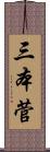 三本菅 Scroll
