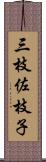 三枝佐枝子 Scroll