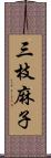 三枝麻子 Scroll