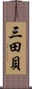 三田貝 Scroll