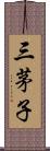 三茅子 Scroll