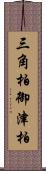 三角柏;御津柏 Scroll