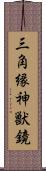 三角縁神獣鏡 Scroll