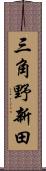 三角野新田 Scroll