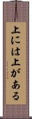 上には上がある Scroll