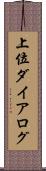 上位ダイアログ Scroll