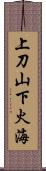 上刀山，下火海 Scroll