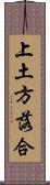 上土方落合 Scroll