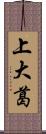 上大葛 Scroll