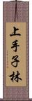 上手子林 Scroll