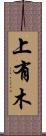 上有木 Scroll