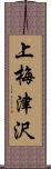 上梅津沢 Scroll