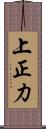 上正力 Scroll